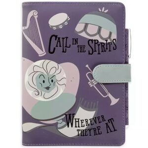 Disney Parks Haunted Mansion Call in The Spirits Journal Notebook Set Pen New